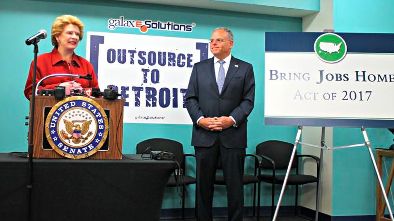 Senator Stabenow announces ‘Bring Jobs Home Act’ in Detroit